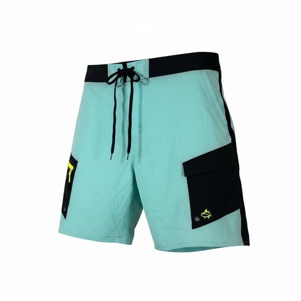 Loco Skailz Board Shorts Fishing Swim Trunks Performance Cargo Men’s Size 40